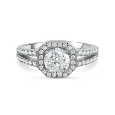 Sterling Silver Square Ring - Promise Ring - Silver Ring - Engagement Ring for Women Ring Brother & Sisters